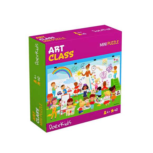 Doerkids Sanat Sınıfı Mini Puzzle