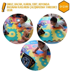 Doerkids Tummy Time Bebek Aynası ve Bebek Zeka Kartları - Thumbnail