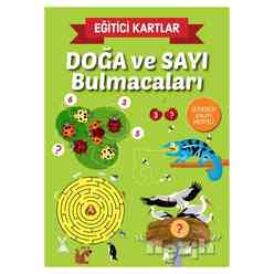 Doğa ve Sayı Bulmacaları - Eğitici Kartlar - Thumbnail