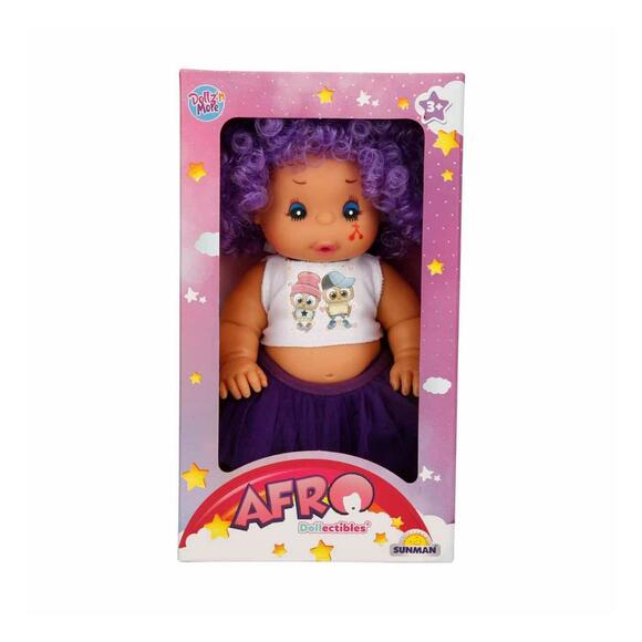 Dollz N More Bebek Afro Renkli Kıvırcık Saçlı 23 Cm S00020040