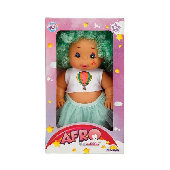 Dollz N More Bebek Afro Renkli Kıvırcık Saçlı 23 Cm S00020040