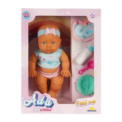 Dollz N More Bebek Set Ada Beslenme Seti Saçsız Aksesuarları 23 Cm Küçük S01020110 - Thumbnail