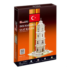 Dolmabahçe Saat Kulesi 93 Parça 3D Puzzle C171H - Thumbnail