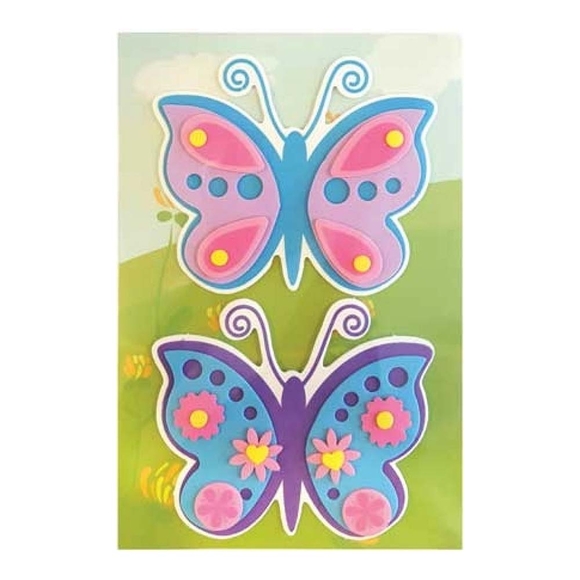 Dolphin Kids Arts Eva Sticker Kelebek St-103392