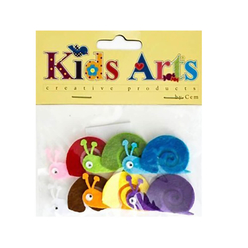Dolphin Kids Arts - Dolphin Kids Arts Keçe Salyangoz FD-142 