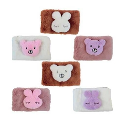 Dolphin - Dolphin Pc-633 Peluş Kalem Çantası Maskotlu Yüz