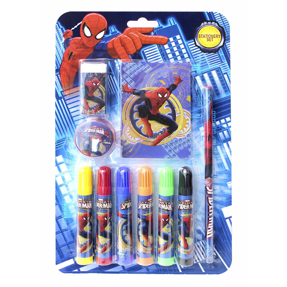 Dolphin Spiderman Kırtasiye Seti Sm-3626