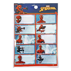 Dolphin Spiderman Okul Etiketi Sm-Tga-73 - Thumbnail