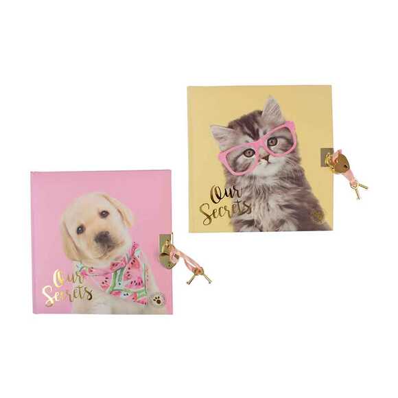 Dolphin Studio Pets Kilitli Hatıra Defteri PT-7790 