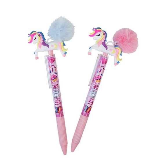 Dolphin Versatil Kalem Unıcorn Ponpon Dlp-Cf-7638