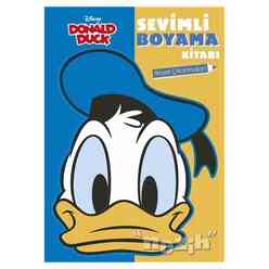 Donald Duck - Sevimli Boyama Kitabı - Thumbnail