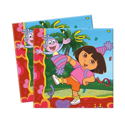 Dora Baskılı Kağıt Peçete 33x33 cm 20’li - Thumbnail