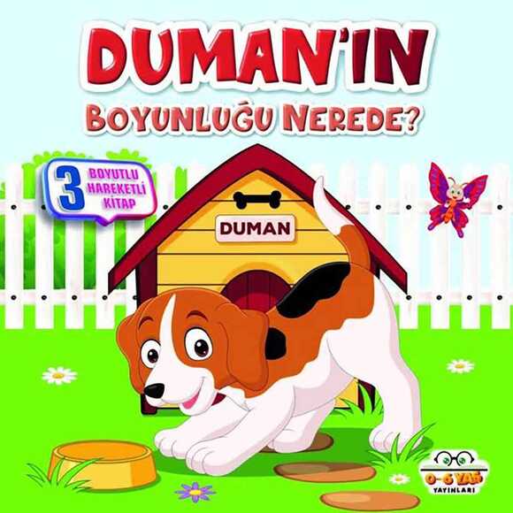 Duman’ın Boyunluğu Nerede? 3 Boyutlu Hareketli Kitap