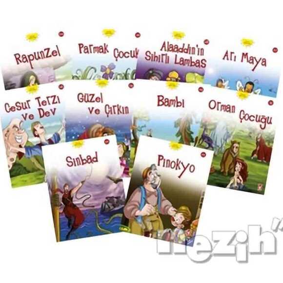 Dünya Masalları- 2 Set (10 Kitap)