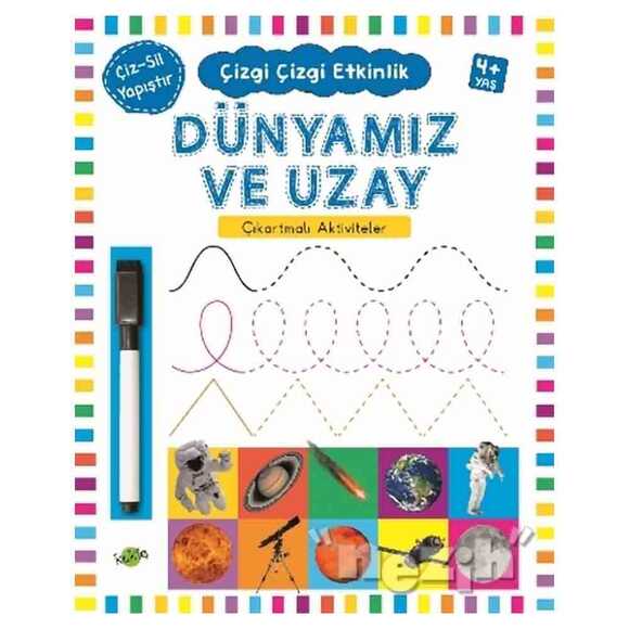 Dünyamız ve Uzay 4+ Yaş - Çizgi Çizgi Etkinlik