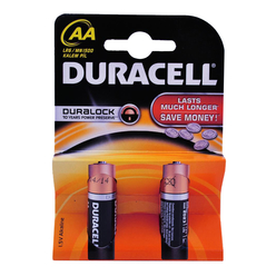 Duracell Alkaline Kalem Pil AA 2’li - Thumbnail