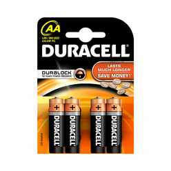 Duracell LR6 Alkalın AA Kalem Pil 4’lü - Thumbnail