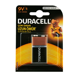 Duracell Alkaline Pil 9 Volt - Thumbnail