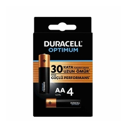 Duracell Optimum Kalın Kalem 4’lü AA - Thumbnail