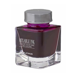 Platinum - Dyestuff ’Mixable’ bottle ink 20cc 28 Silky Purple