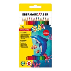 Eberhard Faber - Eberhard Sulu Boya Kalemi 12 Renk 516012