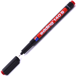 Edding Asetat Kalemi Kırmızı E-140 S - Thumbnail