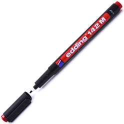 Edding Asetat Kalemi Kırmızı E-142 M - Thumbnail