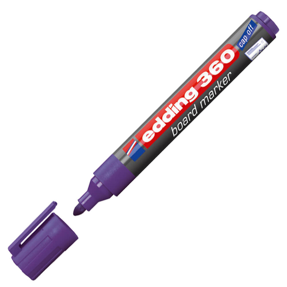 Edding Beyaz Tahta Kalemi Mor E-360