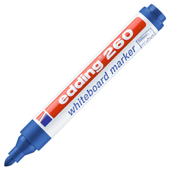 Edding E-260 Beyaz Tahta Kalemi Mavi - Thumbnail