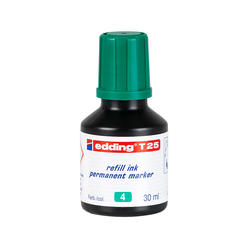 Edding E-T25 Mürekkep 25 ml Yeşil - Thumbnail