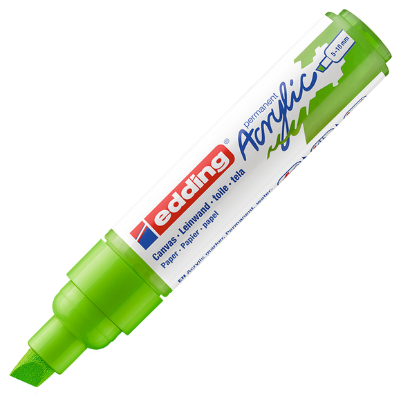 Edding Ed5000927 Kalın Uçlu Akrilik Markör Sarı-Yeşil