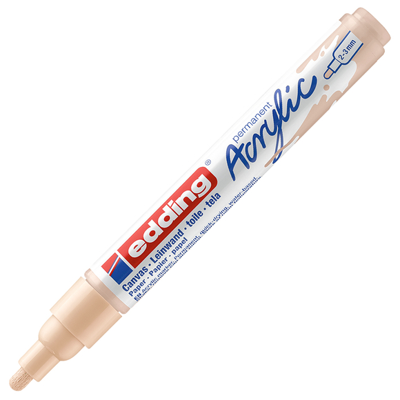 Edding Ed5100255 Orta Uçlu Akrilik Markör Bej