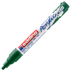Edding - Edding Ed5100904 Orta Uçlu Akrilik Markör Yosun Yeşili