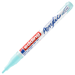 Edding - Edding Ed5300916 İnce Uçlu Akrilik Markör Pastel Mavi