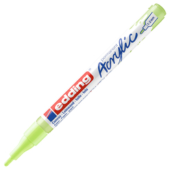 Edding - Edding Ed5300917 İnce Uçlu Akrilik Markör Pastel Yeşil