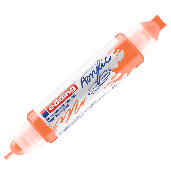 Edding Ed5400066 Akrilik 3D Double Lıner Fosforlu Turuncu