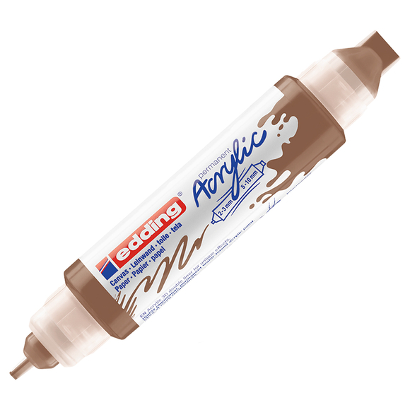 Edding Ed5400919 Akrilik 3D Double Lıner Fındık Kahvesi