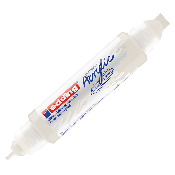 Edding Ed5400922 Akrilik 3D Double Lıner Trafik Beyaz