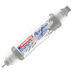 Edding - Edding Ed5400923 Akrilik 3D Double Lıner Gümüş