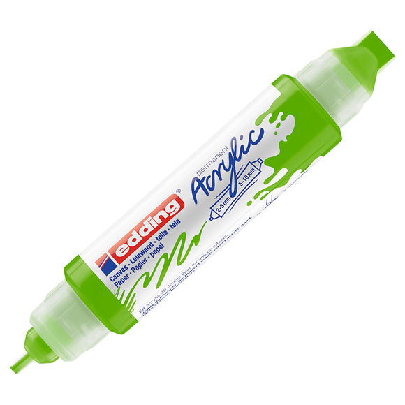Edding Ed5400927 Akrilik 3D Double Lıner Sarı-Yeşil