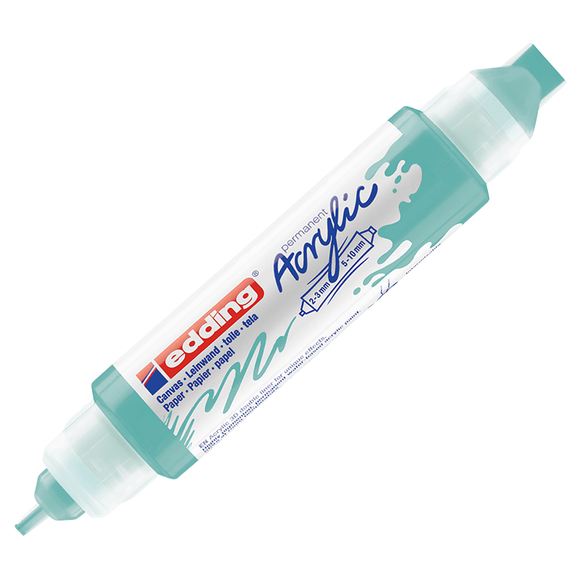 Edding Ed5400934 Akrilik 3D Double Lıner Parlak Turkuaz