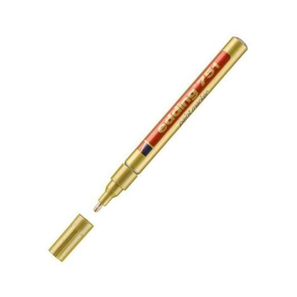 Edding Paint Markör Boya Dekor E-751 CR Altın