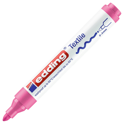 Edding - Edding T-Shirt (Kumaş) Kalemi Pembe E-4500