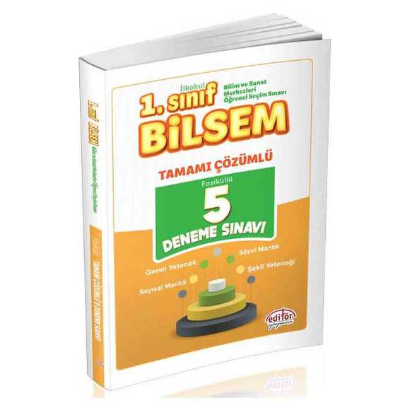 Editör 1. Sınıf Bilsem Çözümlü 5 Deneme Sınavı