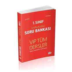 Editör Yayınları - Editör 1. Sınıf VIP Tüm Dersler Etkinliklerle Soru Bankası
