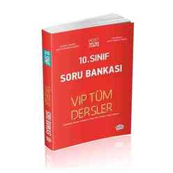 Editör 10. Sınıf Tüm Dersler Soru Bankası - Thumbnail