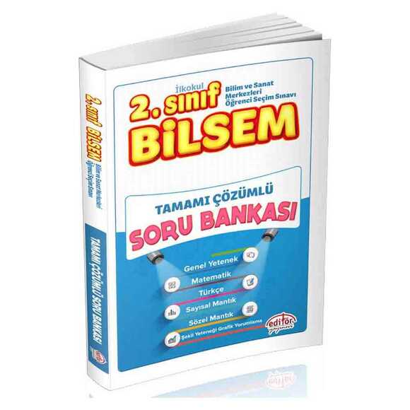 Editör 2. Sınıf Bilsem Tamamı Çözümlü Soru Bankası