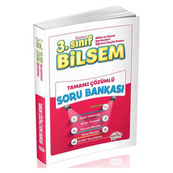 Editör 3. Sınıf Bilsem Çözümlü Soru Bankası