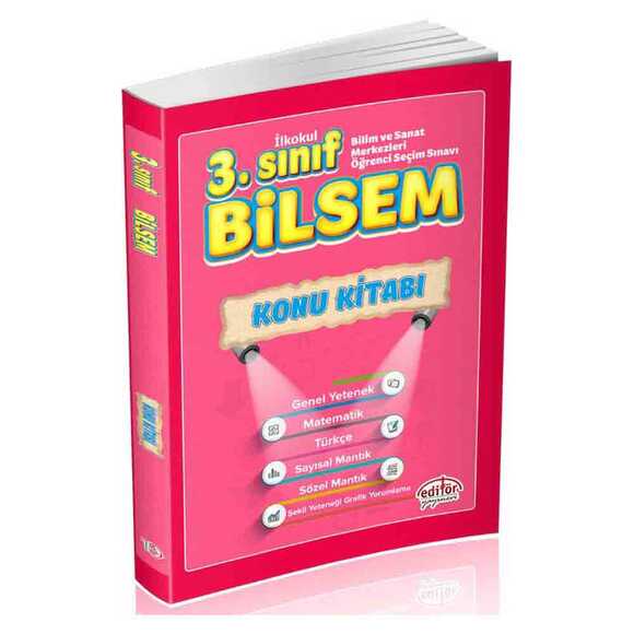 Editör 3. Sınıf Bilsem Konu Kitabı