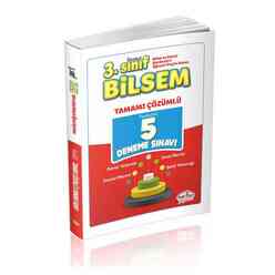 Editör Yayınları - Editör 3. Sınıf Bilsem Tamamı Çözümlü 5 Deneme